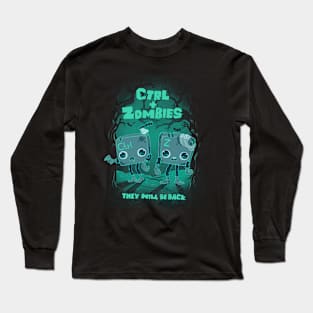 Ctrl+Zombies Long Sleeve T-Shirt